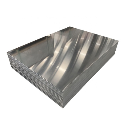 Le plat en aluminium de la feuille 6061 a à plat enduit la largeur extérieure de la finition 10mm de moulin