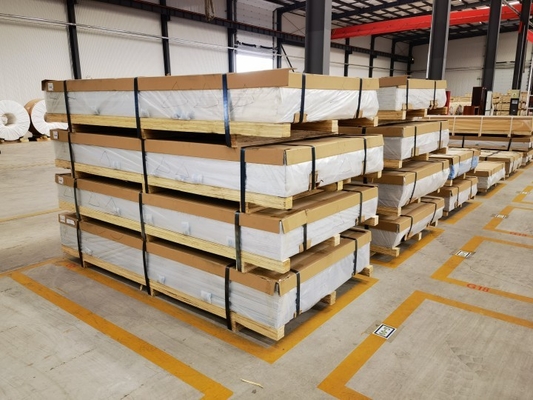 L'alliage en aluminium de plat de la feuille 1100 3003 5052 saupoudrent le CE enduit