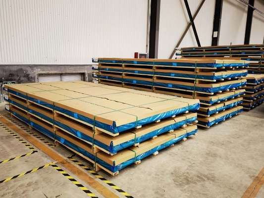 L'alliage en aluminium de plat de la feuille 1100 3003 5052 saupoudrent le CE enduit