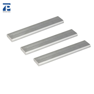 Barre en aluminium solide 6082 Rod Silver For Frame en aluminium de forme faite sur commande