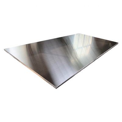 Le type 304 feuille d'acier inoxydable plaquent 0.8mm le PVC qu'épais a couvert la taille du BA 2B 4x8 de miroir