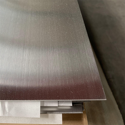Le type 304 feuille d'acier inoxydable plaquent 0.8mm le PVC qu'épais a couvert la taille du BA 2B 4x8 de miroir