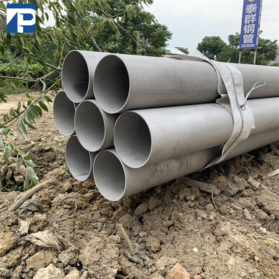 Tube soudé rond SUS201 202 304/2B 304L 316L 309S 310S/NO.1 de solides solubles 304