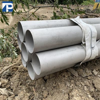 Tube soudé rond SUS201 202 304/2B 304L 316L 309S 310S/NO.1 de solides solubles 304