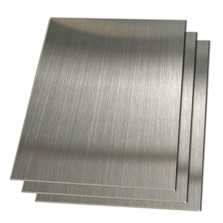 300 séries évaluent la taille 5x10 extérieure de NO1 No4 du plat 2B de feuille de l'acier inoxydable 316L